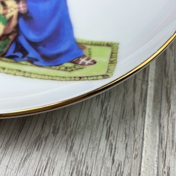 Vtg "Bedtime" & "Lighthouse Keeper's Daughter" Norman Rockwell inspired plates - Picture 5 of 9